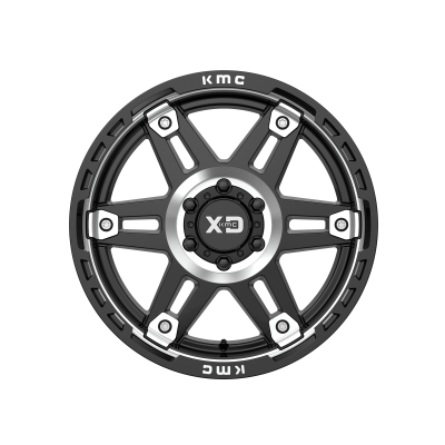 XD SERIES WHEELS - 20 x 9 XD  SPY II GLOSS BLACK MACHINED - 6X5.5 - 5" BS - Image 4