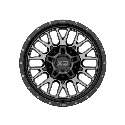 XD SERIES WHEELS - 20 x 10 XD  SNARE GLOSS BLACK W/ GRAY TINT - 6X135/5.5 - 4.79" BS - Image 4