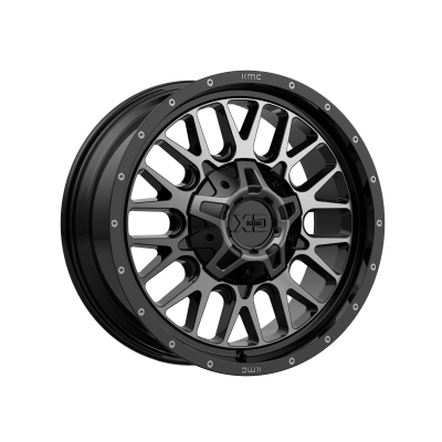 XD SERIES WHEELS - 20 x 9 XD  SNARE GLOSS BLACK W/ GRAY TINT - 6X4.5/5.5 - 5.71" BS - Image 2