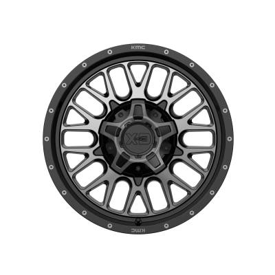 XD SERIES WHEELS - 20 x 9 XD  SNARE GLOSS BLACK W/ GRAY TINT - 6X4.5/5.5 - 5.71" BS - Image 4