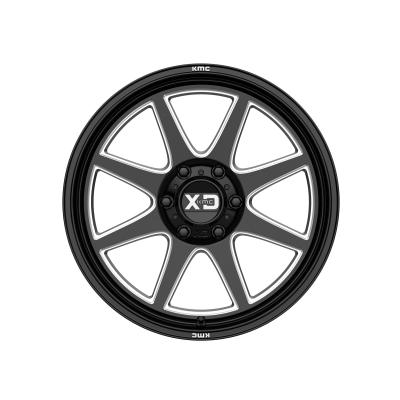 XD SERIES WHEELS - 20 x 9 XD  PIKE GLOSS BLACK MILLED - 6X4.5 - 5.71" BS - Image 4