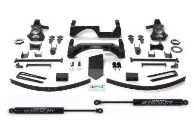 Fabtech - Fabtech K1024M Basic Lift System w/Shocks - Image 1