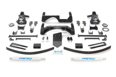 Fabtech - Fabtech K1024 Basic Lift System w/Shocks - Image 1