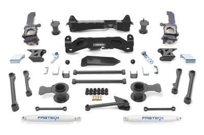 Fabtech - Fabtech K7024 Basic Lift System w/Shocks - Image 1