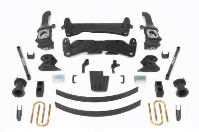 Fabtech - Fabtech K7034 Basic Lift System w/Shocks - Image 1