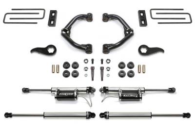 Fabtech - Fabtech K1182DL Uniball UCA Lift System w/Shocks - Image 1