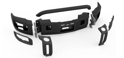 AEV - AEV 2019+ Ram HD Front Bumper - 40" Corners - Low Grill Guard Tube - Image 3