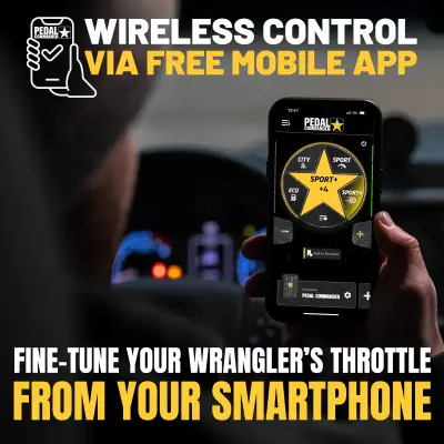 Pedal Commander - Pedal Commander Throttle Response Controller for Jeep Wrangler JL/JT - Ram 2019> - Image 3