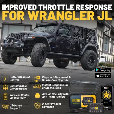Pedal Commander - Pedal Commander Throttle Response Controller for Jeep Wrangler JL/JT - Ram 2019> - Image 2