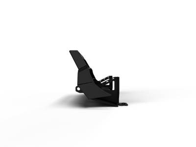 ICI (Innovative Creations) - ICI (Innovative Creations) AL-FBM70TYN-RT Alumilite Front Bumper - Image 2
