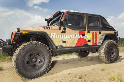 Rugged Ridge - Rugged Ridge 11504.18 XHD Rock Sliders - Image 6