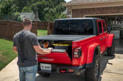 Rugged Ridge - Rugged Ridge 13550.24 Armis Hard Folding w/LINE-X Bed Cover - Image 20