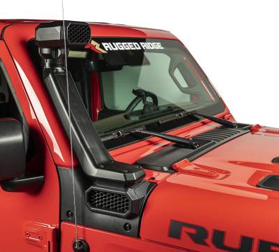 Rugged Ridge - Rugged Ridge 17756.31 AmFib High Mount Intake Snorkel System - Image 9