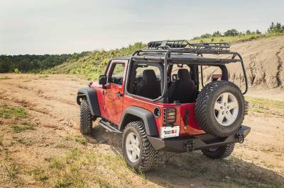 Rugged Ridge - Rugged Ridge 11546.20 Xtreme Heavy Duty Rear Bumper - Image 2
