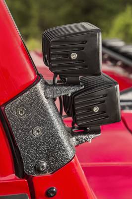 Rugged Ridge - Rugged Ridge 11232.36 A-Pillar Light Mount - Image 6