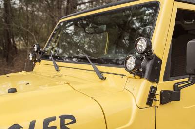 Rugged Ridge - Rugged Ridge 11232.37 A-Pillar LED Kit - Image 2