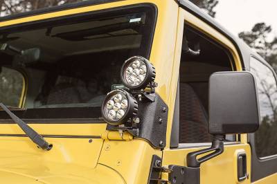 Rugged Ridge - Rugged Ridge 11232.37 A-Pillar LED Kit - Image 3