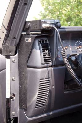 Rugged Ridge - Rugged Ridge 13551.09 CB Radio Dash Mount Bracket - Image 2