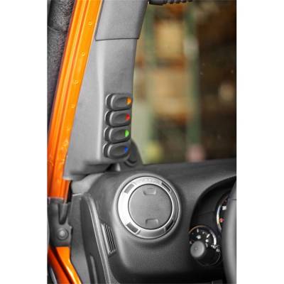 Rugged Ridge - Rugged Ridge 17235.96 A Pillar Switch Pod Kit - Image 3