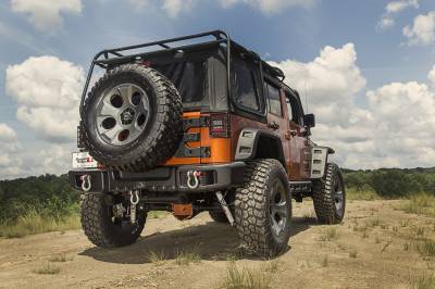 Rugged Ridge - Rugged Ridge 11544.51 Spartacus Rear Bumper - Image 4