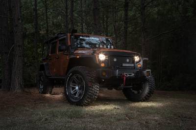 Rugged Ridge - Rugged Ridge 11232.40 LED Off-Road Rock Light Kit - Image 2