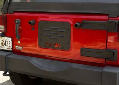 Rugged Ridge - Rugged Ridge 11586.10 Tire Carrier Delete Plate - Image 3
