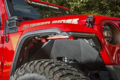 Rugged Ridge - Rugged Ridge 11615.62 Inner Fender Liner Kit - Image 2