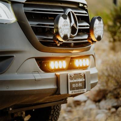 KC HiLites - KC HiLites 0296 Dual FLEX ERA LED Light Bar Bumper Mount Kit - Image 2
