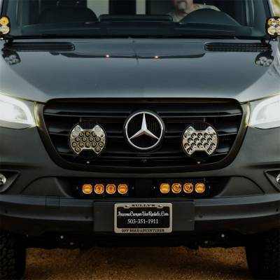 KC HiLites - KC HiLites 0296 Dual FLEX ERA LED Light Bar Bumper Mount Kit - Image 4