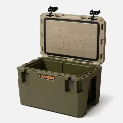 Canyon Coolers - Pro Series Canyon Cooler 45 Quart - Juniper Green - Image 2