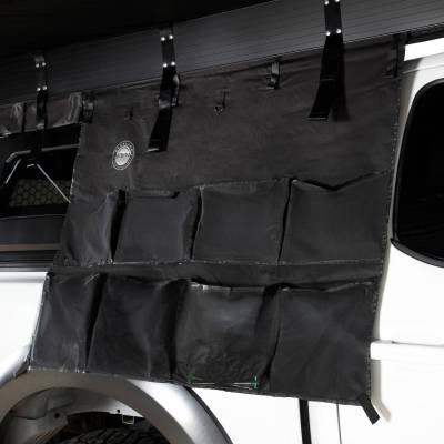Overland Vehicle Systems - XD Nomadic 270 - Awning W/Lights and Black Out , Passenger Side, Black Body, Black Trim and Black Travel Cover Overland Vehicle Systems - Image 10