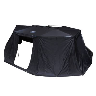 Overland Vehicle Systems - XD Nomadic 270 - Awning Wall 1 W/Black Out, Driver Side, Black Body, Black Trim W/Storage Bag Overland Vehicle Systems - Image 3
