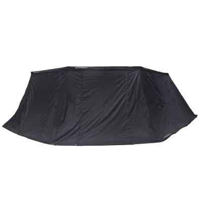 Overland Vehicle Systems - XD Nomadic 270 - Awning Wall 1 W/Black Out, Passenger Side, Black Body, Black Trim W/Storage Bag Overland Vehicle Systems - Image 4
