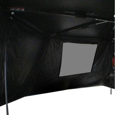 Overland Vehicle Systems - XD Nomadic 270 - Awning Wall 1 W/Black Out, Passenger Side, Black Body, Black Trim W/Storage Bag Overland Vehicle Systems - Image 6