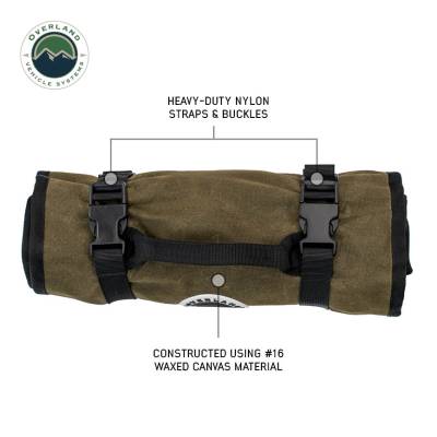 Overland Vehicle Systems - Large Wrench Tool Roll (24 Slot) Number 16 Waxed Canvas Overland Vehicle Systems - Image 2