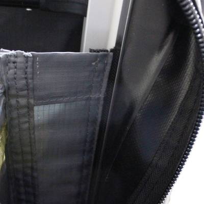 Overland Vehicle Systems - HD Nomadic 2.0 Awning Room Enclosure, Grey Body, Green Trim (4 Walls and Floor) Overland Vehicle Systems - Image 9