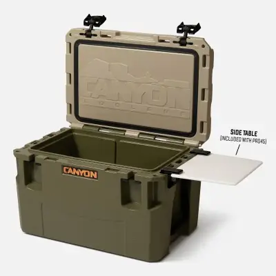 Canyon Coolers - Pro Series Canyon Cooler 45 Quart - Juniper Green - Image 3
