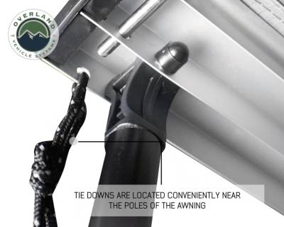 Overland Vehicle Systems - OVS Nomadic Awning  8.0' with Black Cover Universal - 18059909 OVS - Image 5