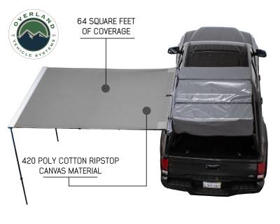 Overland Vehicle Systems - OVS Nomadic Awning  8.0' with Black Cover Universal - 18059909 OVS - Image 7