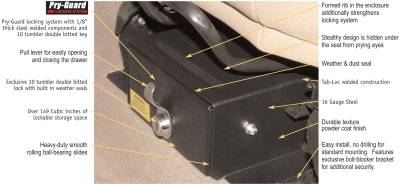 Tuffy Security Products - Tuffy Security Products 250-01 Conceal Carry/Security Drawer - Image 5