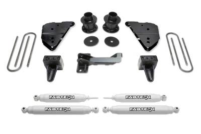 Fabtech - Fabtech K2404 Budget Lift System w/Shock - Image 1