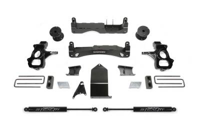 Fabtech - Fabtech K1119M Basic Lift System w/Shocks - Image 1