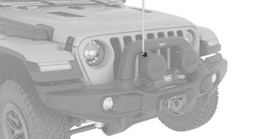 AEV - AEV Accessory Dune Flag/Antenna Mount EX/RX Front Bumper - Image 4