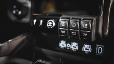 AEV - AEV Auxiliary Switch Bezel for 2025+ Ram HD With 14.4" Screen Equipped With Trailer Reverse Steering Control - Image 2