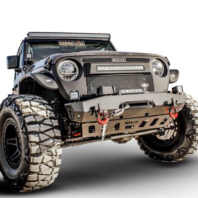 Westin - Westin 59-80065 WJ2 Stubby Front Bumper w/Bull Bar - Image 9
