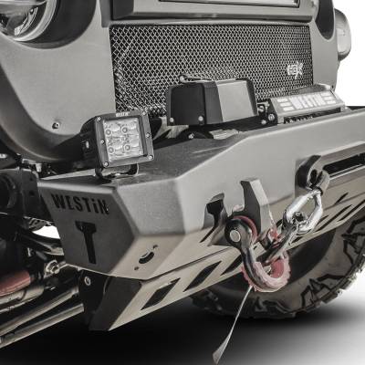 Westin - Westin 59-80065 WJ2 Stubby Front Bumper w/Bull Bar - Image 11